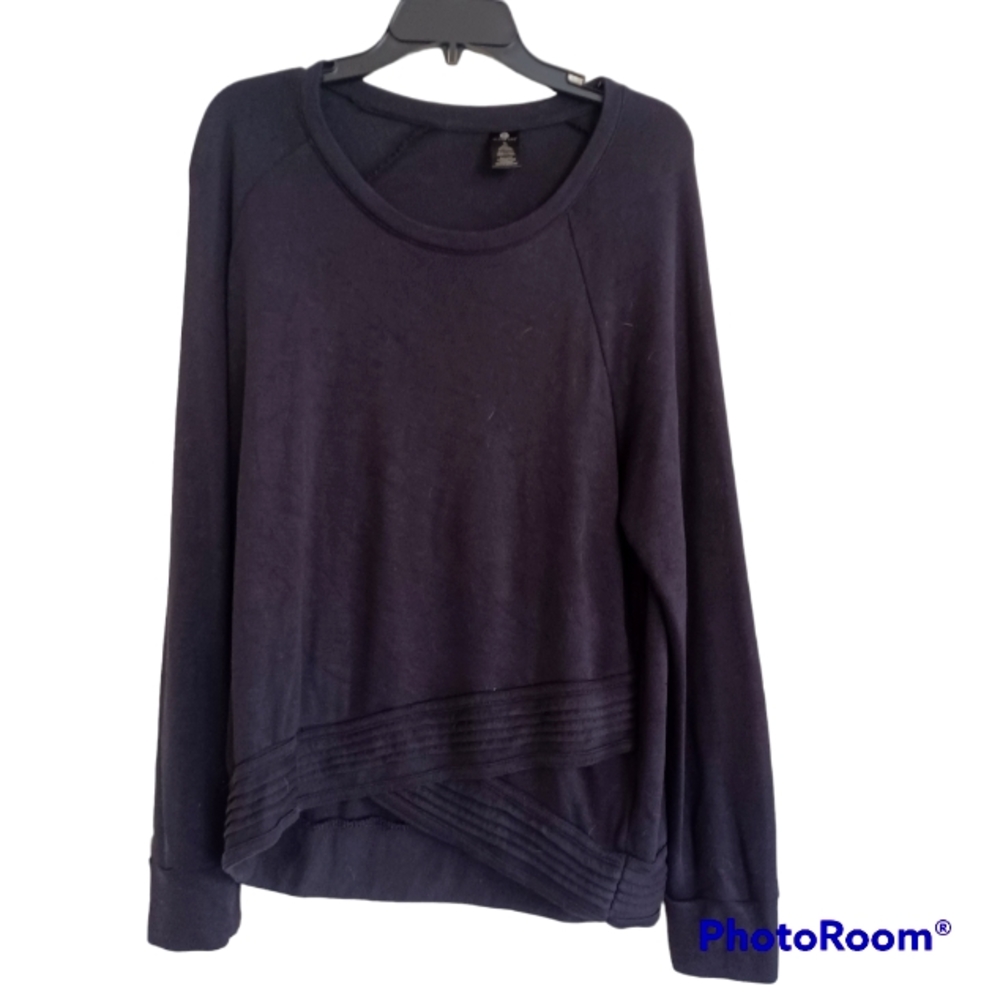 ACTIVE LIFE Black Women's Exercise or Casual Top XL